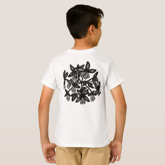 Camisa Meadow Rue Montessori Logo en la parte tras