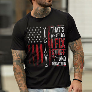 Camisa Mecánica, Arreglo Cosas Y Sé Cosas