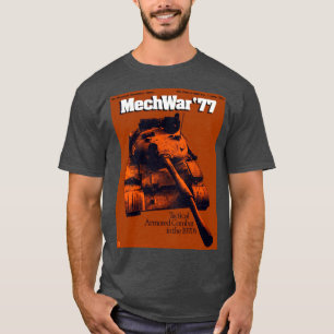 camisa MechWar del juego del tanque de los