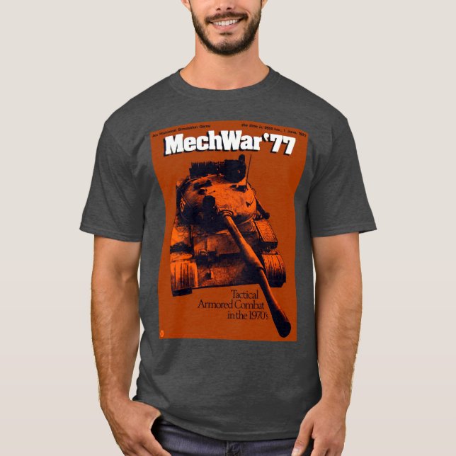 camisa MechWar del juego del tanque de los (Anverso)
