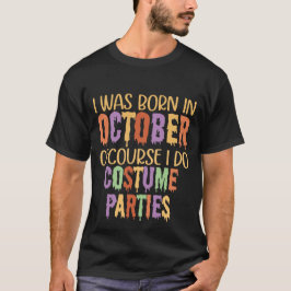 Camisa meme de cumpleaños de Halloween