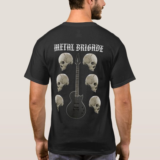 Camisa Metalizado de la Guitarra Jackson Monarkh (Reverso)