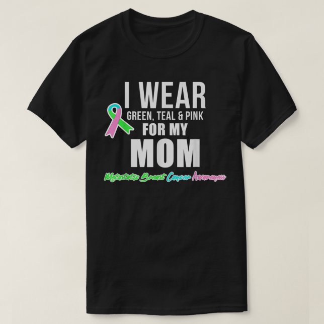 Camisa metastásica contra el cáncer de mama para m (Diseño del anverso)