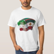 Camisa mexicana del acordeón