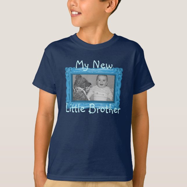 Camisa "Mi nuevo hermano pequeño" (Anverso)