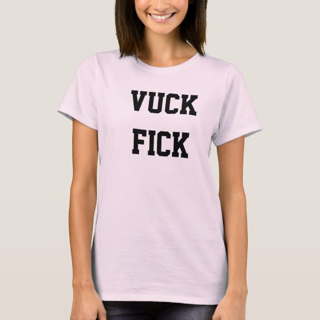 Camisa Michael Vick divertido de Vuck Fick (Anverso)