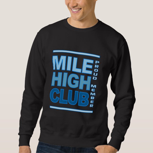 Camisa Mile High Club - elegir estilo y color (Anverso)