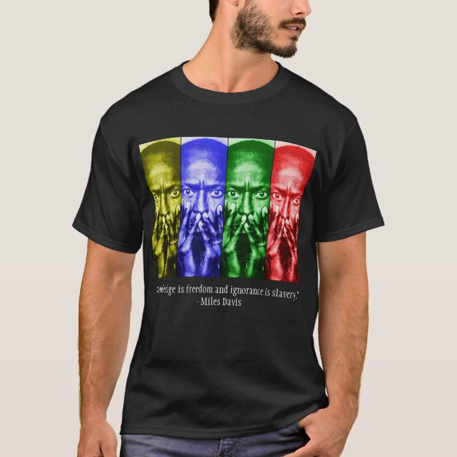 Camisa Millas Davis Knowledge Tee (Anverso)