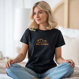 Camisa Minimalista de Montaña Diseño de Línea Simp