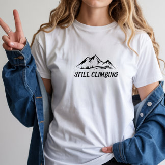 Camisa Minimalista de Montaña Diseño de Línea Simp