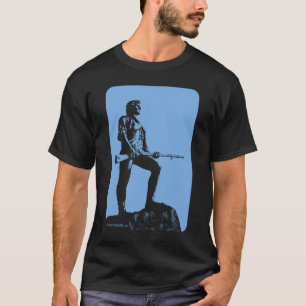 Camisa minuciosa del logotipo del hombre de