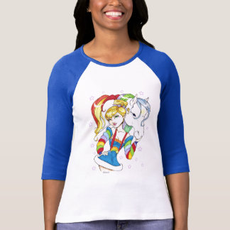Camisa mística del arco iris de reflexiones