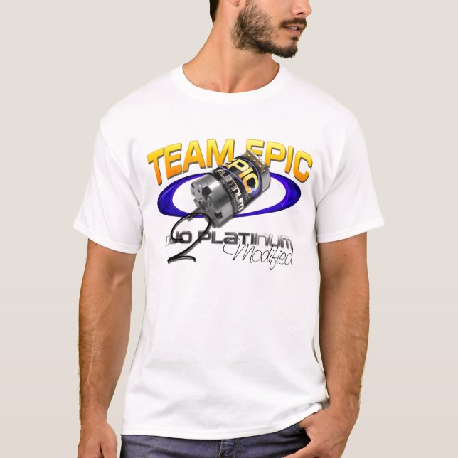 Camisa modificada platino ÉPICO del equipo (Anverso)