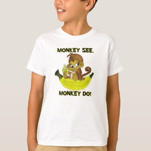 Camisa "Monkey See,Monkey Do"