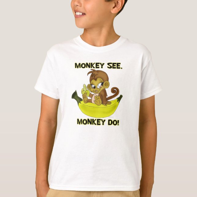 Camisa "Monkey See,Monkey Do" (Anverso)