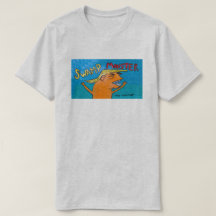 Camisa MONSTRUO del PANTANO" de la ceniza de los