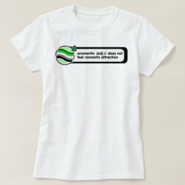 Camisa móvil de la definición de Aromantic