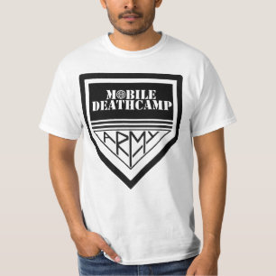 Camisa móvil del "ejército" de Deathcamp