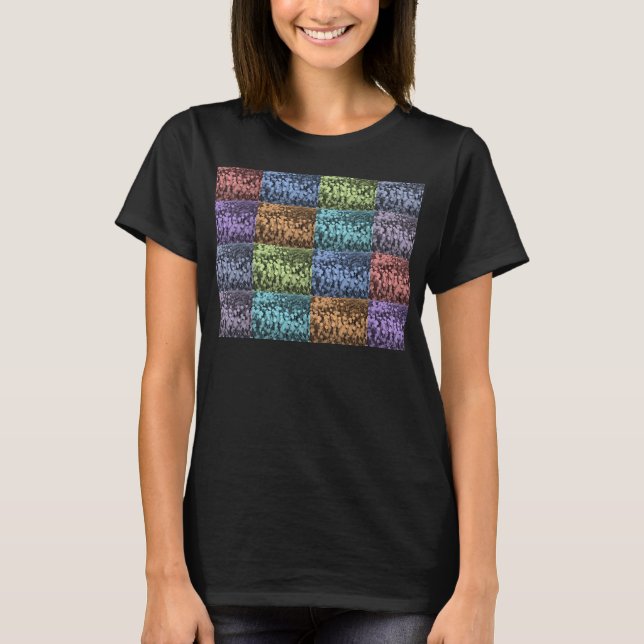 Camisa multicolor-floral- (negro) (Anverso)