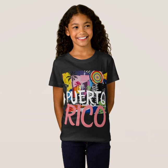 Camisa mural de la pintada fresca de Puerto Rico, (Anverso completo)