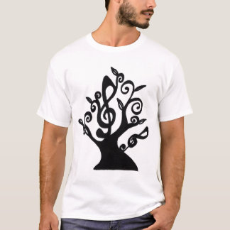 Camisa musical del árbol