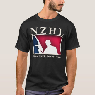 Camisa nacional de la liga de la caza del zombi