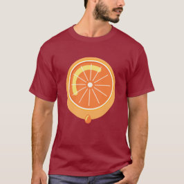 Camisa naranja roja