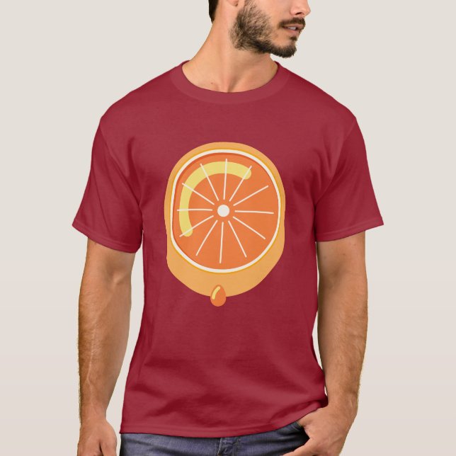Camisa naranja roja (Anverso)