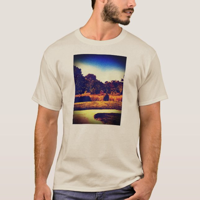 Camisa natural azul de Guay (Anverso)