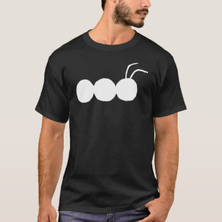 Camisa negra/blanca del cazador del insecto