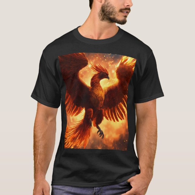 camisa negra de algodón (Anverso)