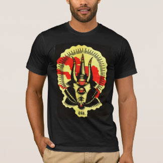 camisa negra de la cabra