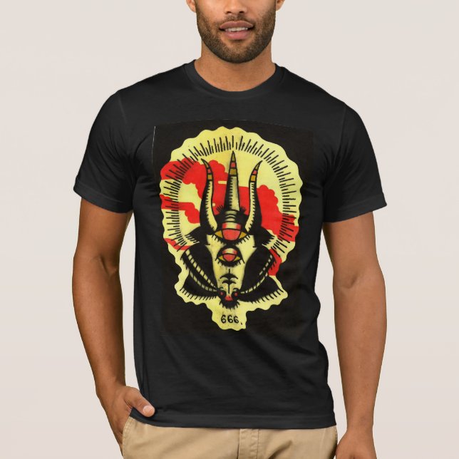 camisa negra de la cabra (Anverso)
