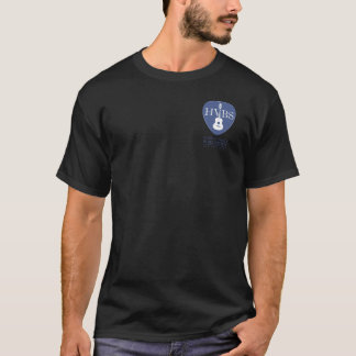 Camisa negra del logotipo del HVBS de los hombres