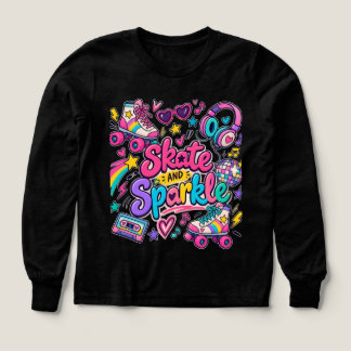 Camisa Negra Minimalista Bordada