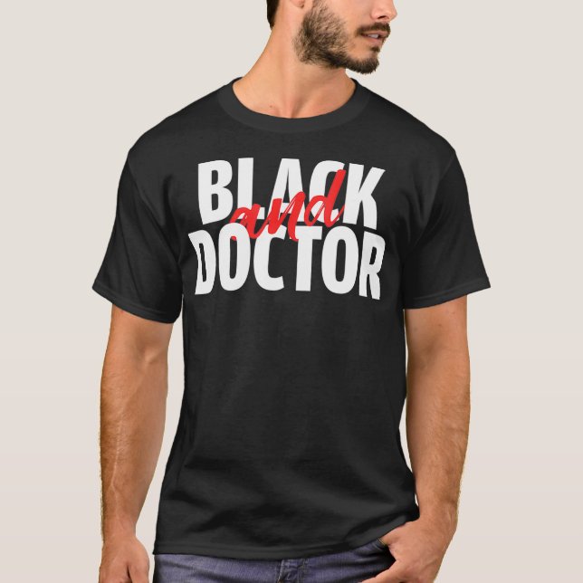 Camisa negra y Médica para el mes de la historia n (Anverso)