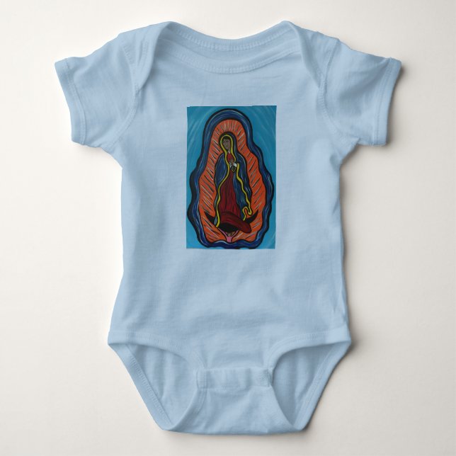 Camisa Neta De Nuestra Señora De Guadalupe (Anverso)