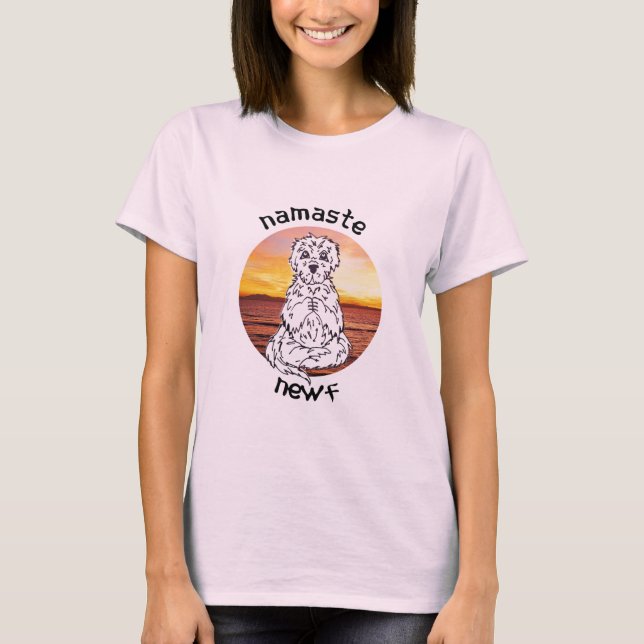 Camisa Newf Tee de Namaste (Anverso)