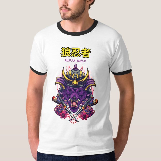 Camisa Ninja Wolf (Anverso)