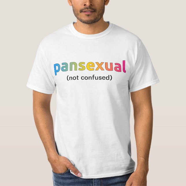 Camisa (no confusa) Pansexual (Anverso)