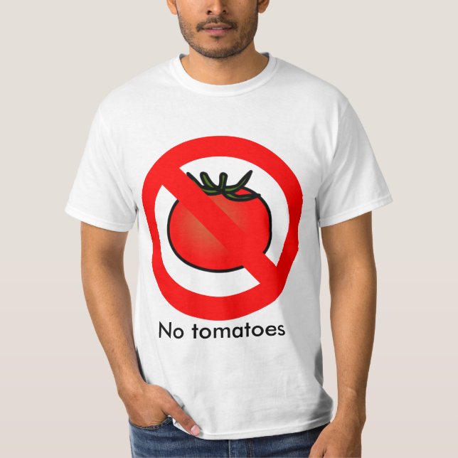 Camisa "No Tomates". (Anverso)