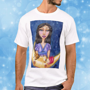 Camisa Nocturna de Luna Durmiente