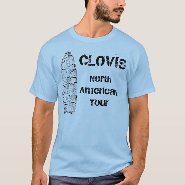 Camisa norteamericana del viaje de Clovis (Anverso)