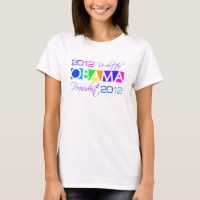 Camisa OBAMA 2012 - elegir estilo y color