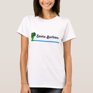 Camisa oceánica Santa Bárbara Personalizado Palm