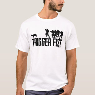 Camisa oficial de la caza de la cabra del puño de