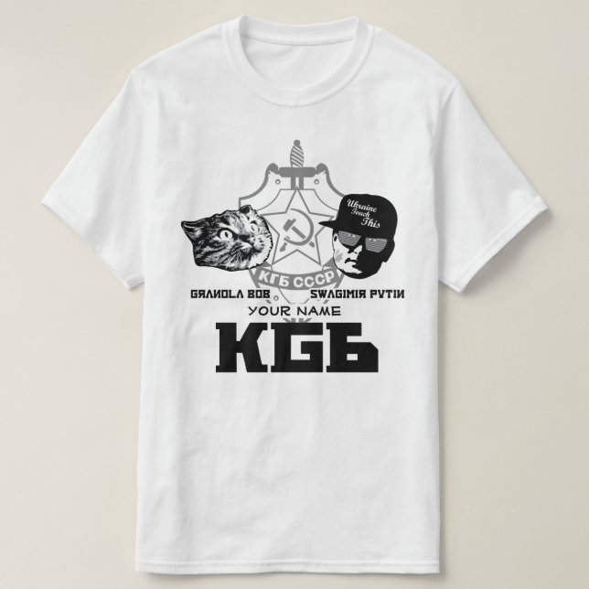 Camisa oficial de Swagimir/de Gbob KGB (Diseño del anverso)
