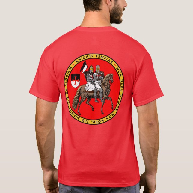 Camisa oficial del emblema de Templar de los (Reverso)