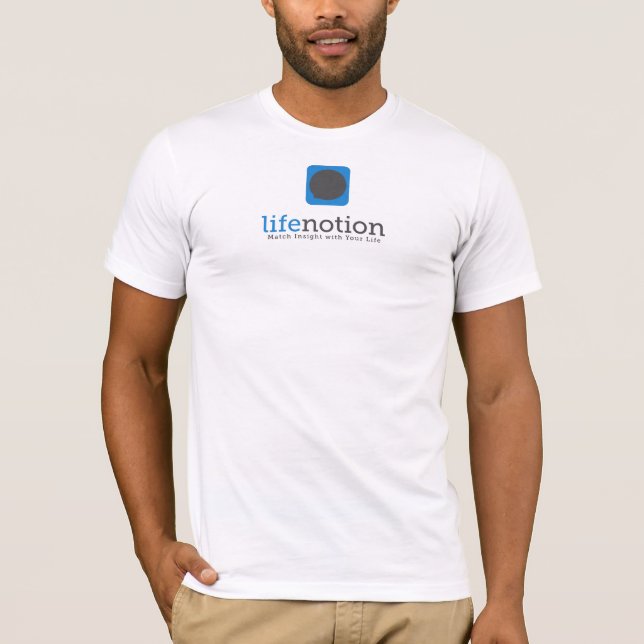 Camisa oficial del logotipo de LifeNotion (Anverso)