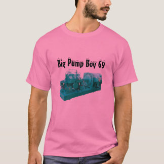 Camisa oficial del muchacho grande 69 de la bomba